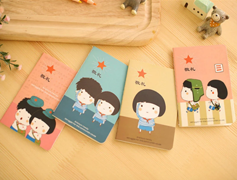 4pcs/lot 12*8.5cm Colorful Fade Time Suture This Cute Cartoon Elemental Elementary School Student Notebook Mini Notebook
4pcs/lot 12*8.5cm Colorful Fade Time Suture This Cute Cartoon Elemental Elementary School Student Notebook Mini Notebook