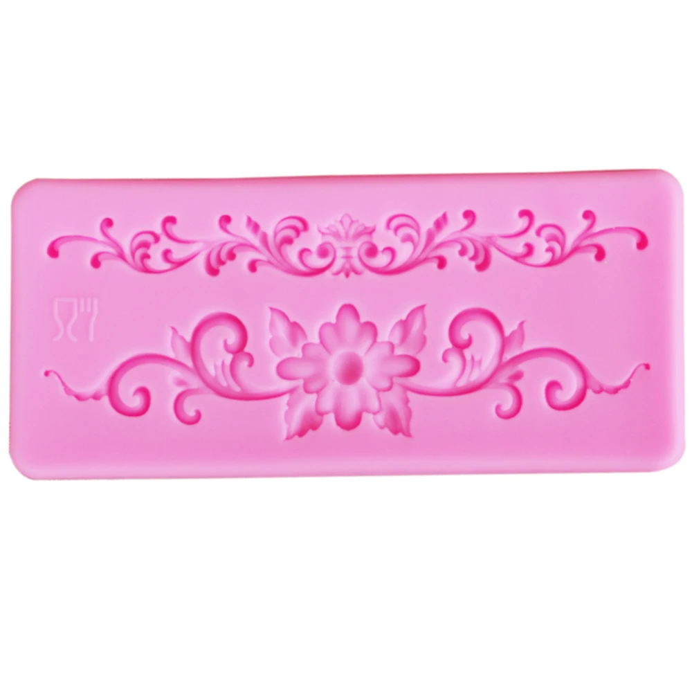 M439 European Relief Lace Silicone Mold Wedding Cake Fondant Sugar Mat DIY Baking Tools 11.2*5*0.5cm
M439 European Relief Lace Silicone Mold Wedding Cake Fondant Sugar Mat DIY Baking Tools 11.2*5*0.5cm