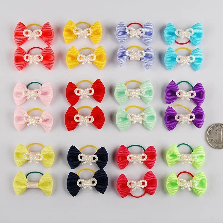 Pet bowknot ribbon pet elastic bow headdress flower Teddy dog tire hair Yorkshire pet accessories 60pcs/lot
Pet bowknot ribbon pet elastic bow headdress flower Teddy dog tire hair Yorkshire pet accessories 60pcs/lot