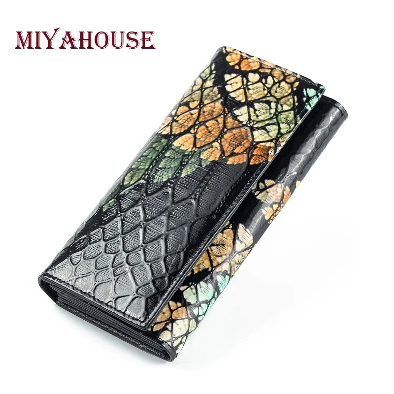 Miyahouse Fashion Design Female Hasp Wallets Long Leaves Purses Genuine Leather Women Flower Embossing Card Holder Wallet
Miyahouse Fashion Design Female Hasp Wallets Long Leaves Purses Genuine Leather Women Flower Embossing Card Holder Wallet
