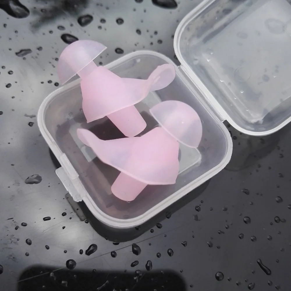 1 Pair Waterproof Swimming Professional Silicone Swim Earplugs Soft Anti-Noise Ear Plug for Adult Children Swimmers
1 Pair Waterproof Swimming Professional Silicone Swim Earplugs Soft Anti-Noise Ear Plug for Adult Children Swimmers