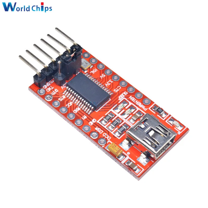 FT232RL FT232 FTDI USB к TTL 3 V 5 Серийный адаптер модуль плата для Arduino мини порт