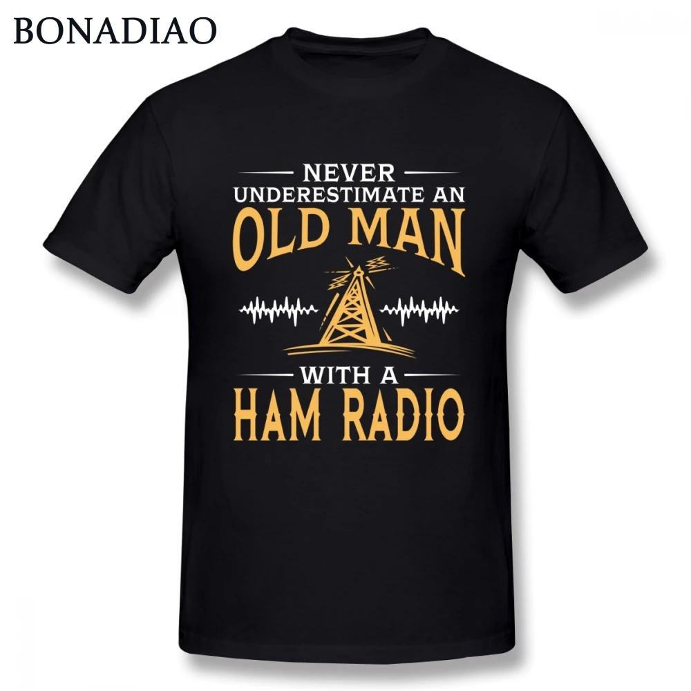 100% Cotton Tees Never Underestimate An Old Man With A Ham Radio Tee Shirt Man Round Neck T Shirt
100% Cotton Tees Never Underestimate An Old Man With A Ham Radio Tee Shirt Man Round Neck T Shirt