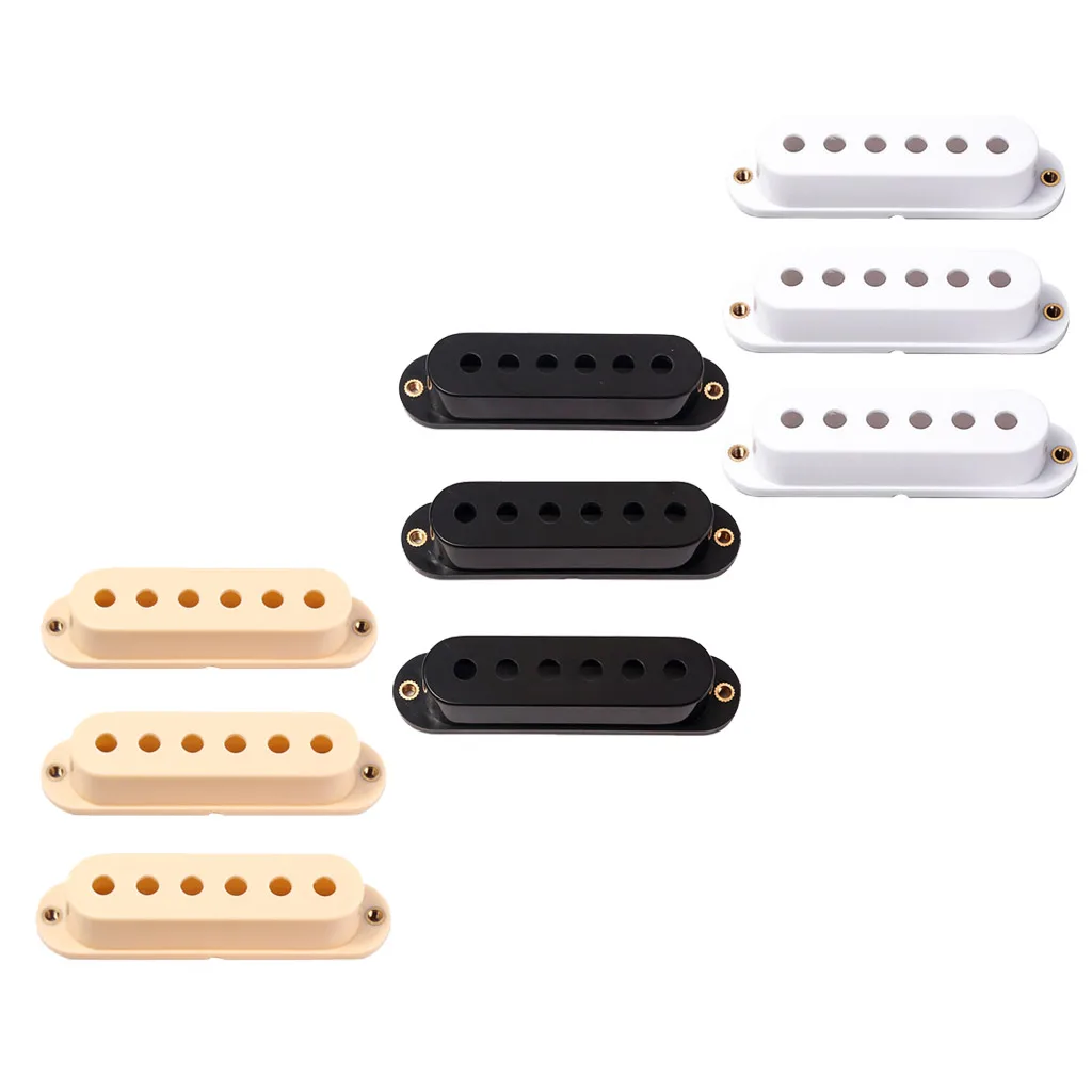 3 Pieces Single Coil Pickup Cover for ST Strat Electric Guitar Accessory 48/50/52mm
3 Pieces Single Coil Pickup Cover for ST Strat Electric Guitar Accessory 48/50/52mm