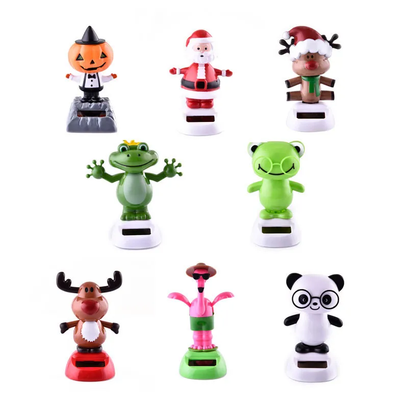 Solar Power Shaking Head Panda Frog Shake Head Cute Animals Toys For Car Interior Ornaments Car-Styling
Solar Power Shaking Head Panda Frog Shake Head Cute Animals Toys For Car Interior Ornaments Car-Styling