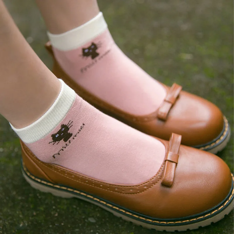Cartoon Cat Pattern Short Tube Socks Girl's Socks Cotton Lovely Female Socks Opp Bag No Retail Tag
Cartoon Cat Pattern Short Tube Socks Girl's Socks Cotton Lovely Female Socks Opp Bag No Retail Tag