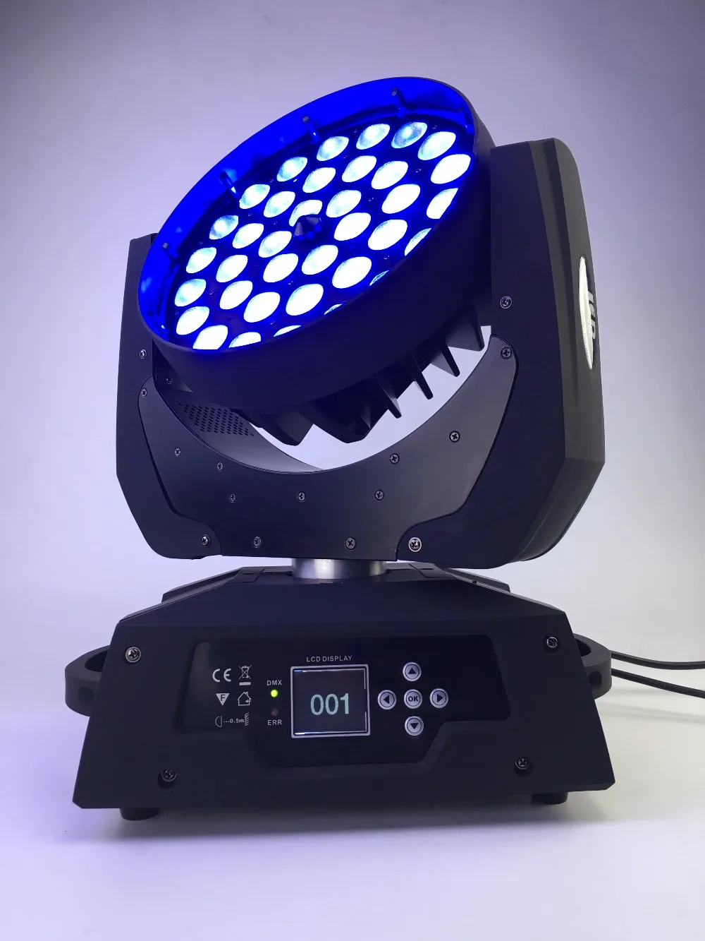 Led zoom moving head 36x18 6 в 1 rgbwa uv led dmx movinghead bar stage disco светильник | Лампы и освещение