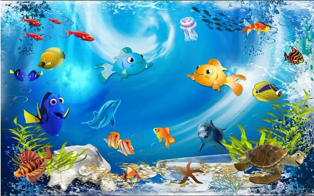 3d wallpaper custom photo mural Cartoon Underwater World Children's Room Kids home decor living room wallpaper for walls 3 d
3d wallpaper custom photo mural Cartoon Underwater World Children's Room Kids home decor living room wallpaper for walls 3 d