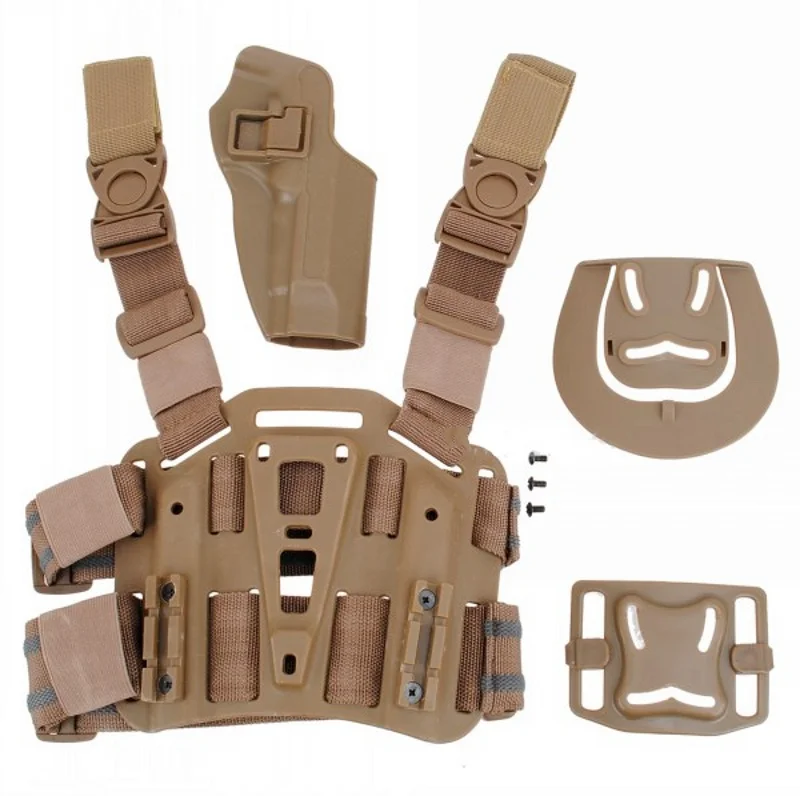 CQC Beretta 92 FS Right Leg Holster Beretta M9 M92 Gun Holder With Silencer Pouch Magazine Pouch
CQC Beretta 92 FS Right Leg Holster Beretta M9 M92 Gun Holder With Silencer Pouch Magazine Pouch