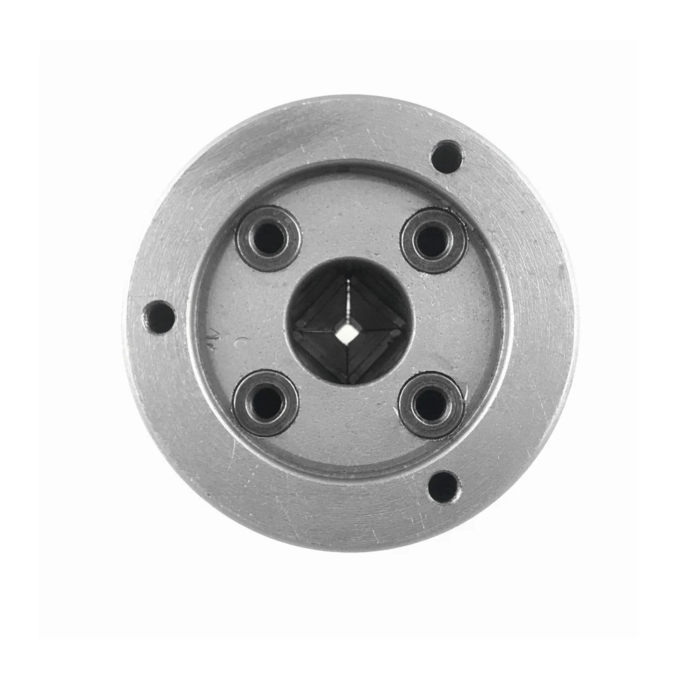 K72-160 Mini Lathe Chuck Manual Drill 4 Jaw Self Centering Hardened Steel For CNC Milling Machine With Wrench Screws | Инструменты