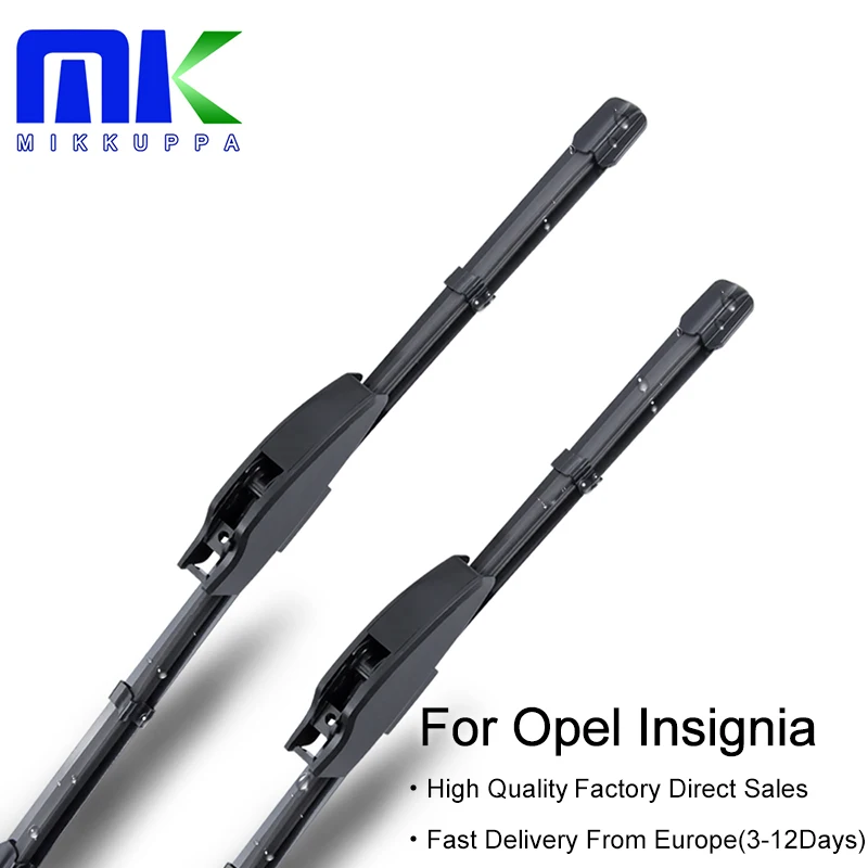 Стеклоочиститель Mikkuppa для Opel Insignia Hatchback / Tourer / Sedan Hook Arms от 2008 до 2018
Стеклоочиститель Mikkuppa для Opel Insignia Hatchback / Tourer / Sedan Hook Arms от 2008 до 2018