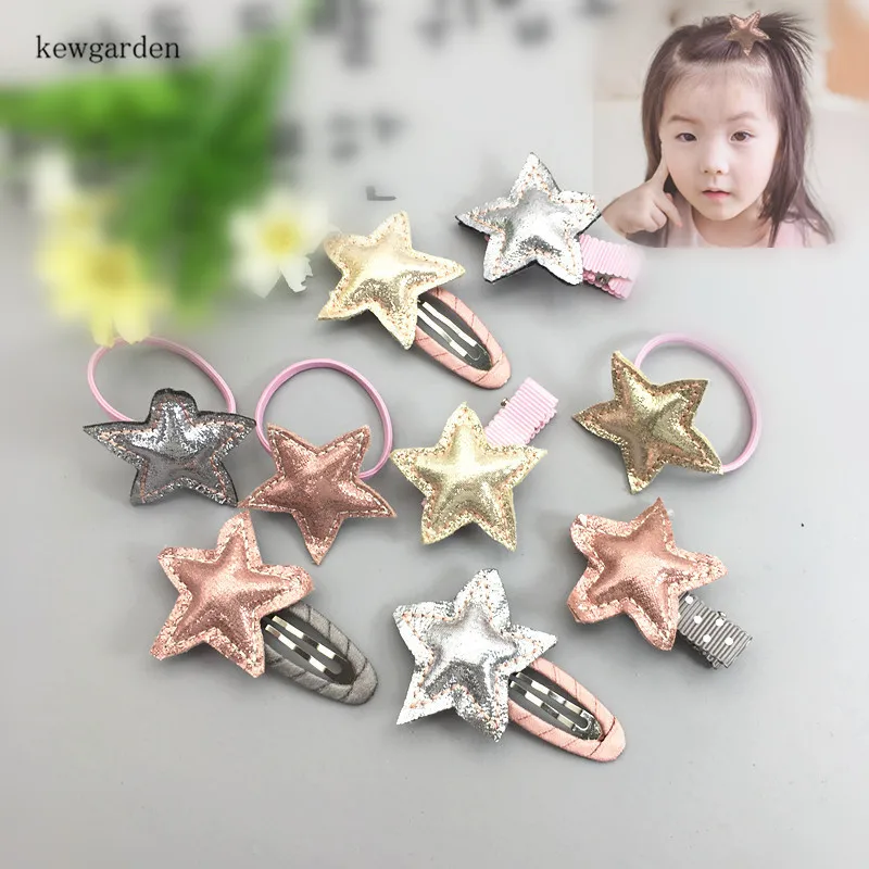 Kewgarden Baby Girls Hairclips Sets Stars Elastic Hair Bands + Barrettes + BB Clips 3 PCS / Set Safety Accessories
Kewgarden Baby Girls Hairclips Sets Stars Elastic Hair Bands + Barrettes + BB Clips 3 PCS / Set Safety Accessories
