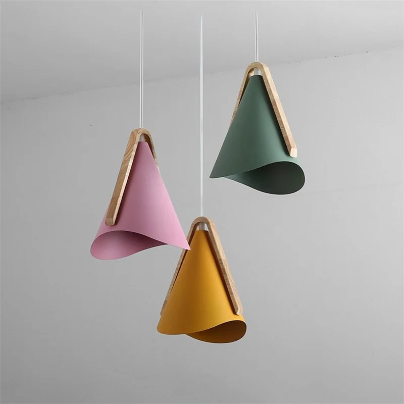 Macaron Pendant Lamps Nordic Simple Bar Dining Room Hanging Lights Bedroom Bedside Lamp Colorful Wood LED Pendant Light Fixtures
Macaron Pendant Lamps Nordic Simple Bar Dining Room Hanging Lights Bedroom Bedside Lamp Colorful Wood LED Pendant Light Fixtures