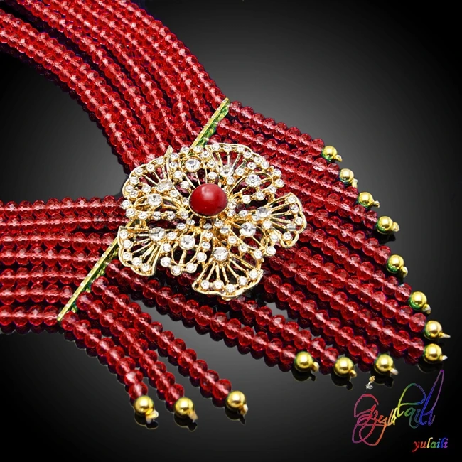 Nigeria Beads Jewelry Set Bridal Red Necklace Set African High Quality Fashion Jewelry for Party
Nigeria Beads Jewelry Set Bridal Red Necklace Set African High Quality Fashion Jewelry for Party