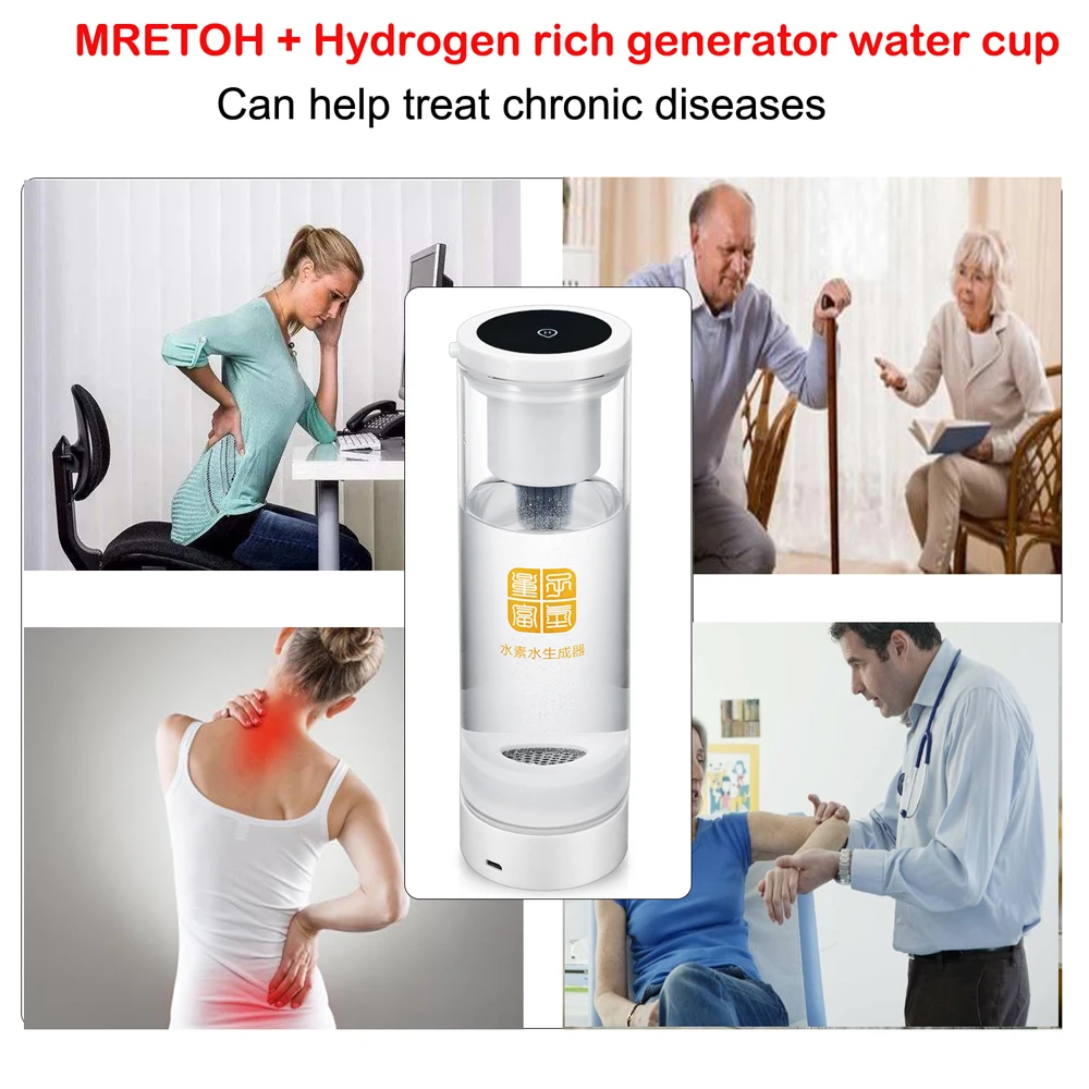 MRETOH7.8Hz Rich Hydrogen Generator Quantum Glass H2 Water Bottle Anti-Aging Detoxify Nourishing The Face Improve Immunity
MRETOH7.8Hz Rich Hydrogen Generator Quantum Glass H2 Water Bottle Anti-Aging Detoxify Nourishing The Face Improve Immunity
