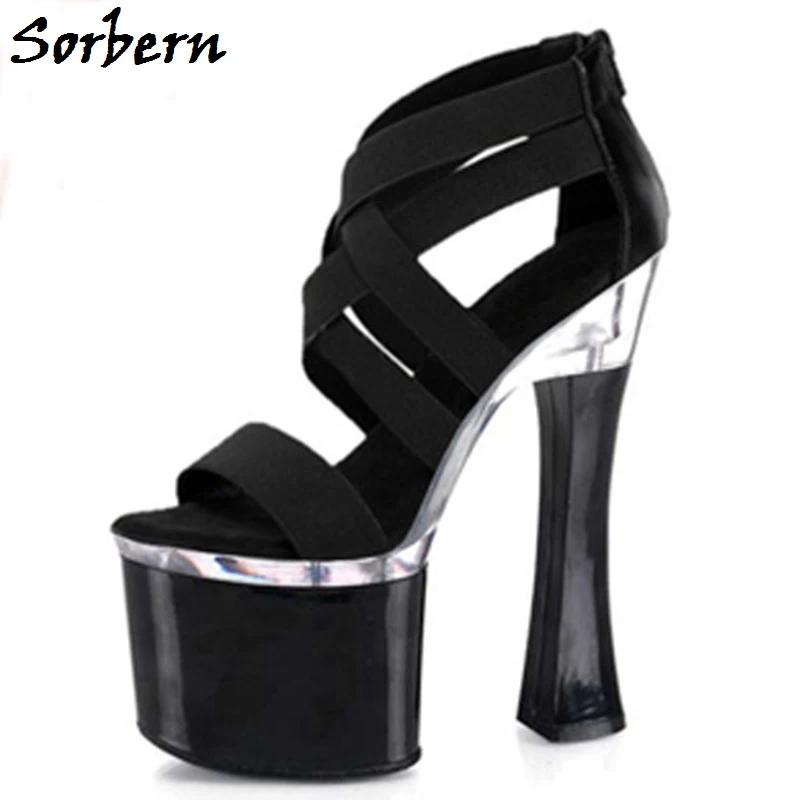 Sorbern Elegant Platform Sandals Summer Designer Women Shoes Sexy High Heels Open Toe Size 10 Custom Color Ladies Sandals Black
Sorbern Elegant Platform Sandals Summer Designer Women Shoes Sexy High Heels Open Toe Size 10 Custom Color Ladies Sandals Black