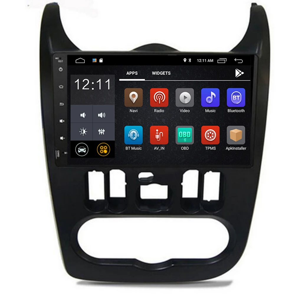 2019 4G LTE модем android 10 8 core 9 "Радио Android автомобильный GPS для Renault Logan I Sandero Lada Lergus Dacia