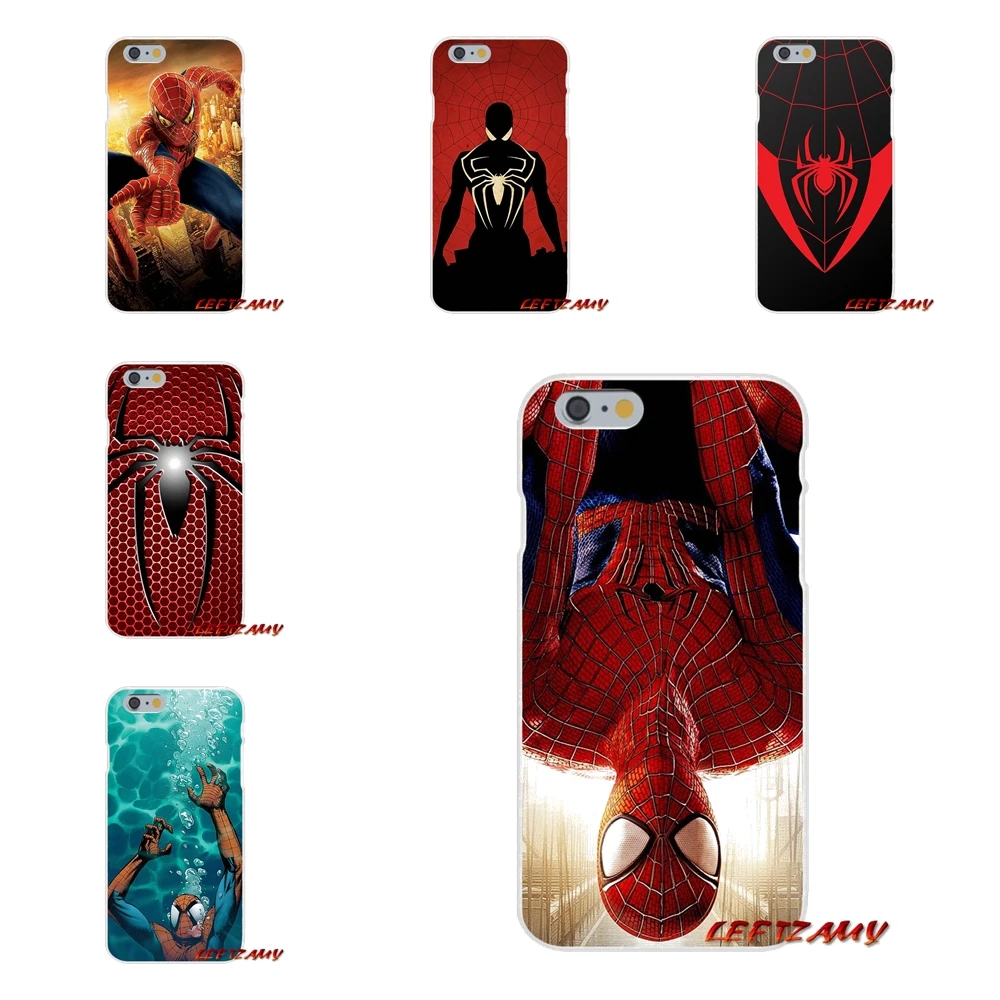 Для huawei P8 P9 P10 Lite 2017 Honor 4C 5X 5C 6X Коврики 7 8 9 10 Pro Marvel Comics "Человек паук" аксессуары