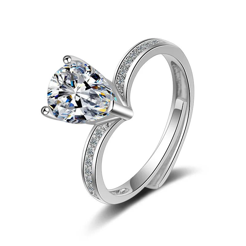 Wholesale 925 sterling silver fashion shiny crystal star women wedding ring jewelry ladies finger open rings drop shipping girls
Wholesale 925 sterling silver fashion shiny crystal star women wedding ring jewelry ladies finger open rings drop shipping girls
