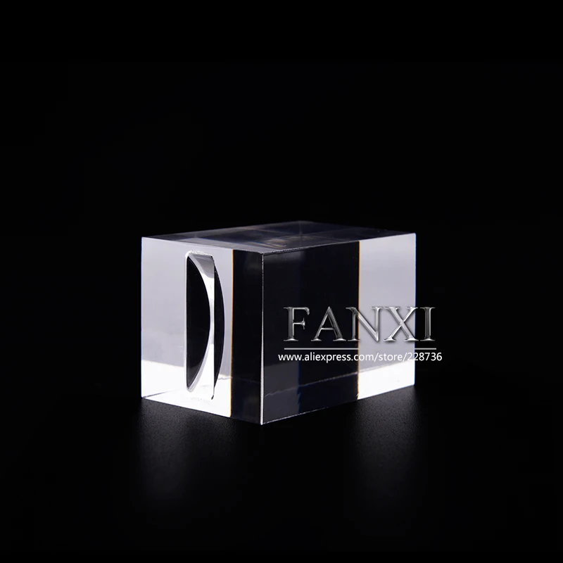 FANXI Delicate Fine Ring Display Holder Stand Set High Transparency Acrylic Jewelry Display Prop 5pcs/set Exhibitor
FANXI Delicate Fine Ring Display Holder Stand Set High Transparency Acrylic Jewelry Display Prop 5pcs/set Exhibitor