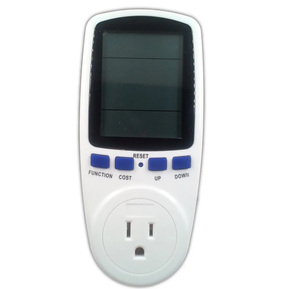 US UK EU AU Plug Digital Voltage Power Analyzer Monitor Tester Watt Power Energy Meter Automatic Kwh Power Switch 0-9999cost
US UK EU AU Plug Digital Voltage Power Analyzer Monitor Tester Watt Power Energy Meter Automatic Kwh Power Switch 0-9999cost