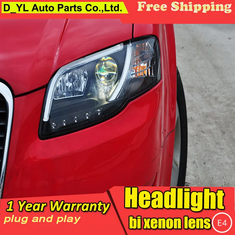 D_YL Car Styling for Audi A4 B7 Headlights 2005-2008 A4 B7 LED Headlight DRL Lens Double Beam H7 HID Xenon bi xenon lens
D_YL Car Styling for Audi A4 B7 Headlights 2005-2008 A4 B7 LED Headlight DRL Lens Double Beam H7 HID Xenon bi xenon lens