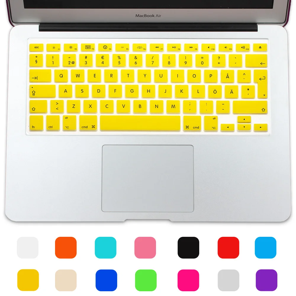 Силиконовые наклейки для клавиатуры Macbook Air 13 Pro 15 17 Retina|stickers skateboard|skin white body lotionskin