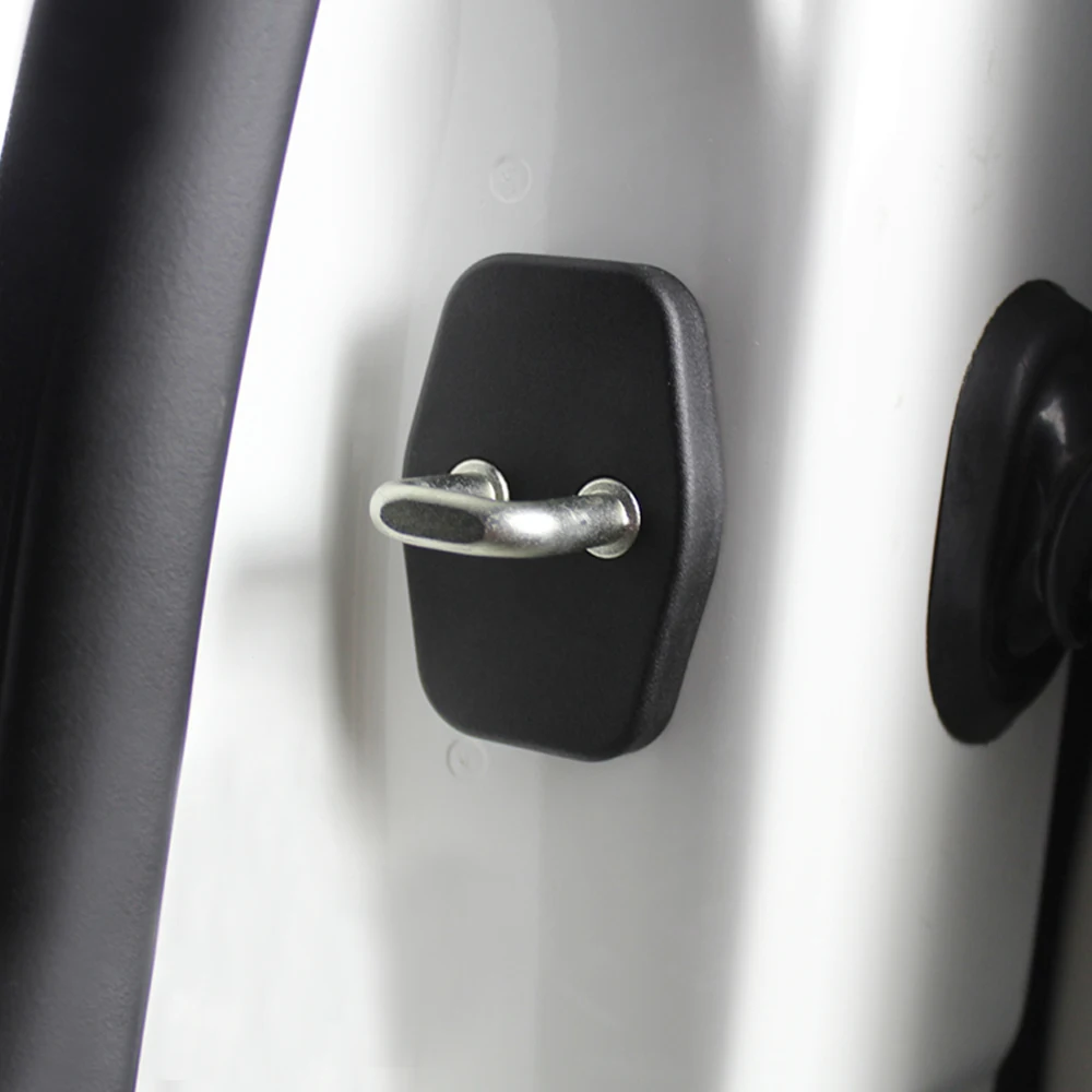Car Styling Door Lock Covers stikcer Case For Peugeot 207 408 308 2008 301 3008 308s 508 Auto Car-Styling 4pcs /Set | Автомобили и