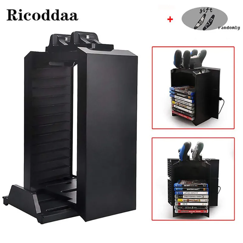 Multi-functional Game Disk Tower Vertical Stand For PS4 Gamepad Controller Charging Dock Station For PlayStation 4 PRO Slim
Multi-functional Game Disk Tower Vertical Stand For PS4 Gamepad Controller Charging Dock Station For PlayStation 4 PRO Slim