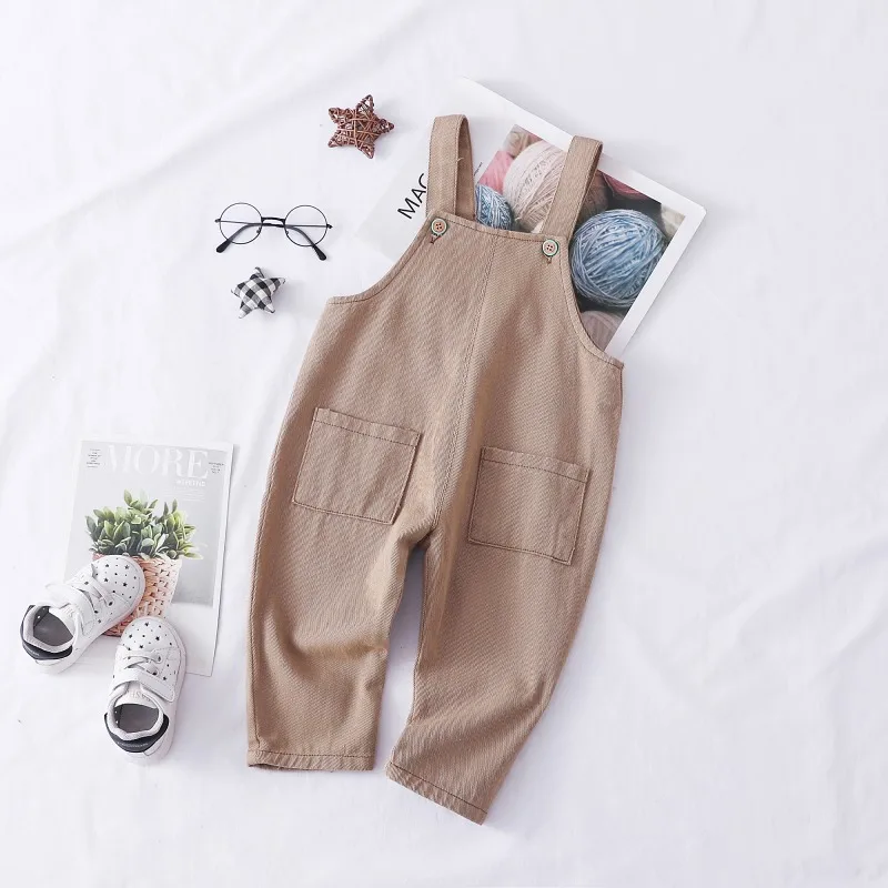Spring 2019 Toddler Casual Jumpsuit for Newborn Boy Kids Pocket Suspender Trousers Overalls for Baby Girls Children Loose Pants
Spring 2019 Toddler Casual Jumpsuit for Newborn Boy Kids Pocket Suspender Trousers Overalls for Baby Girls Children Loose Pants