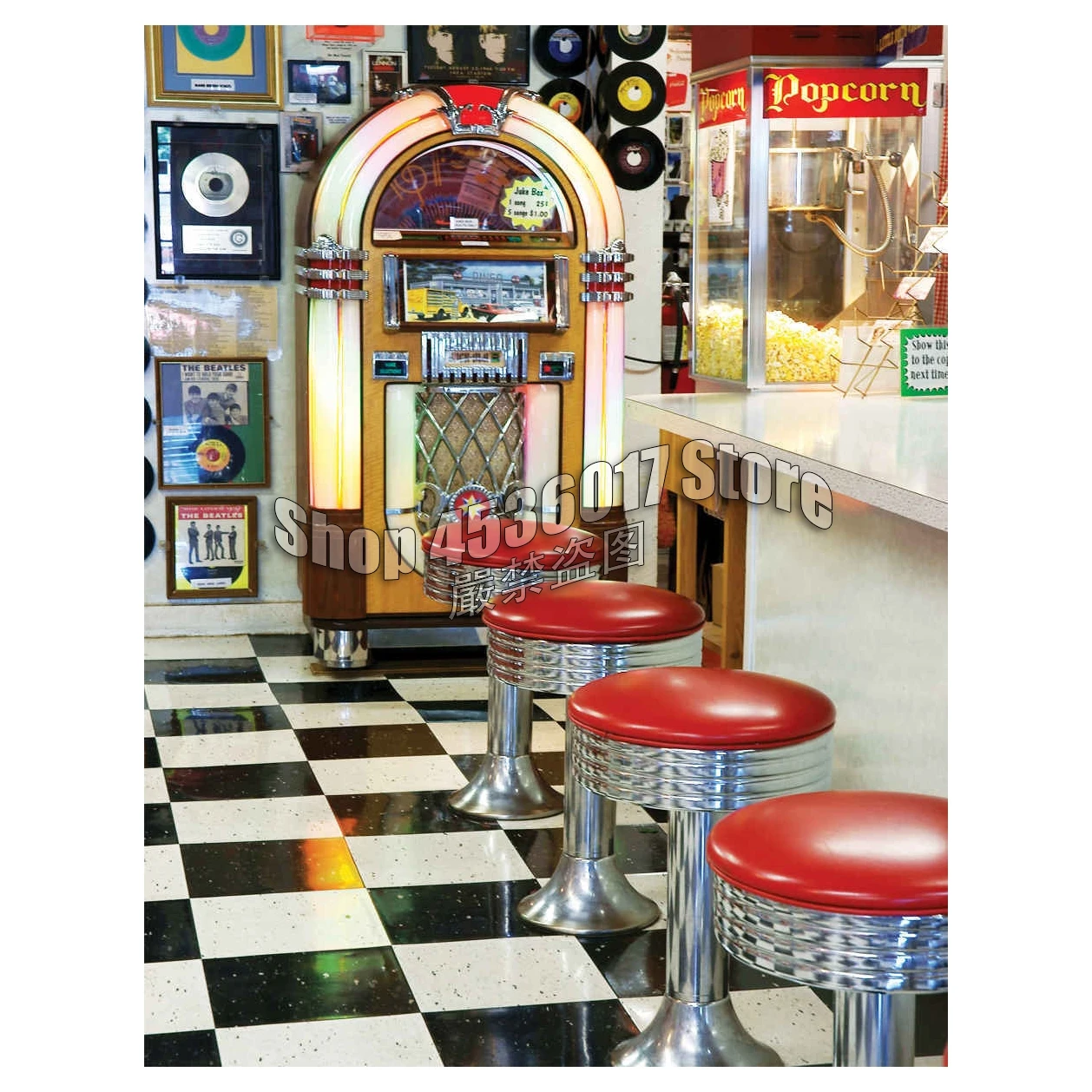 The Malt Shop 5D Diamond Embroidery Rhinestone Diamond Painting Music Vintage & Nostalgia Cross Stitch Kit Diamond Mosaic Decor
The Malt Shop 5D Diamond Embroidery Rhinestone Diamond Painting Music Vintage & Nostalgia Cross Stitch Kit Diamond Mosaic Decor