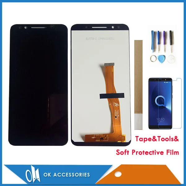 5.7 Inch For Alcatel 3X OT5058 5058A 5058I 5058J 5058T 5058Y Touch Screen With LCD Display Digitizer Black Color With Kits
5.7 Inch For Alcatel 3X OT5058 5058A 5058I 5058J 5058T 5058Y Touch Screen With LCD Display Digitizer Black Color With Kits