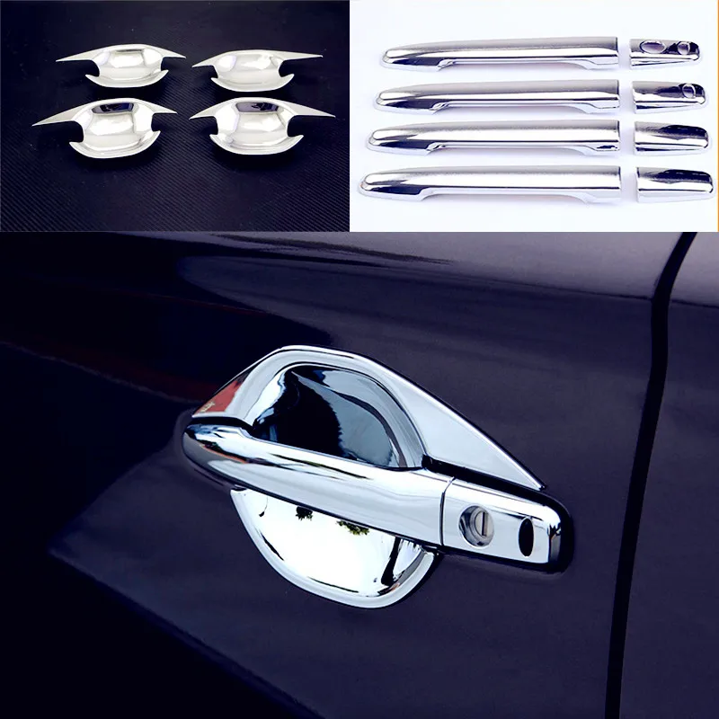 For Mitsubishi Outlander 2016 2017 12pcs Chrome Door Handles Cover Handles Cup Trim Decoration Bezel also fit 2013 2014 2015
For Mitsubishi Outlander 2016 2017 12pcs Chrome Door Handles Cover Handles Cup Trim Decoration Bezel also fit 2013 2014 2015