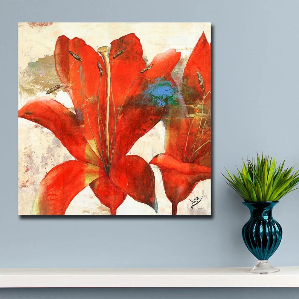 Fashion Pop Art Printed Oil Painting Wall Art Picture Red-Floral-Art Printed Canvas Painting For Living Room Home Decor Unframed
Fashion Pop Art Printed Oil Painting Wall Art Picture Red-Floral-Art Printed Canvas Painting For Living Room Home Decor Unframed