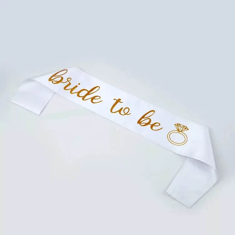 6pcs lot Bride to be Team bride Sigle shoulder straps Belt Wedding proposal Bride Bachelorette Hen party supplies decorations
6pcs lot Bride to be Team bride Sigle shoulder straps Belt Wedding proposal Bride Bachelorette Hen party supplies decorations