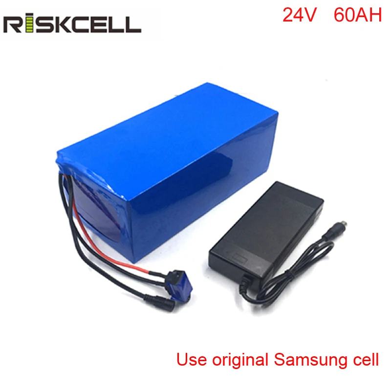 Rechargeable 24v waterproof lithium ion battery 24v 60ah ebike battery pack with 5A charger For Samsung cell
Rechargeable 24v waterproof lithium ion battery 24v 60ah ebike battery pack with 5A charger For Samsung cell
