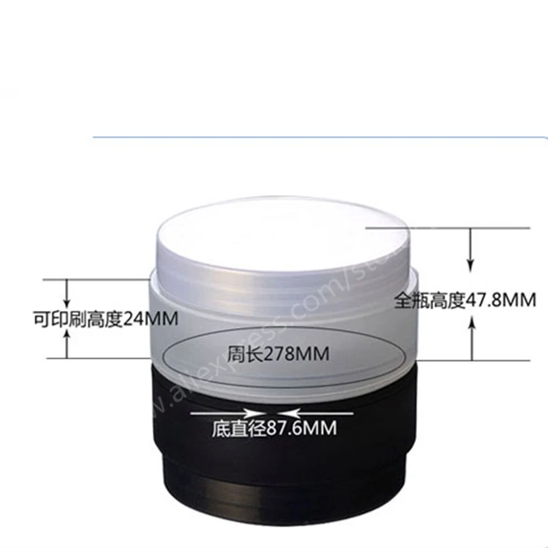 Hot sale 200pcs/lot 100G mask bottle PP plastic wide mouth bottle frosted translucent cosmetics bottle cans, 100g jar
Hot sale 200pcs/lot 100G mask bottle PP plastic wide mouth bottle frosted translucent cosmetics bottle cans, 100g jar