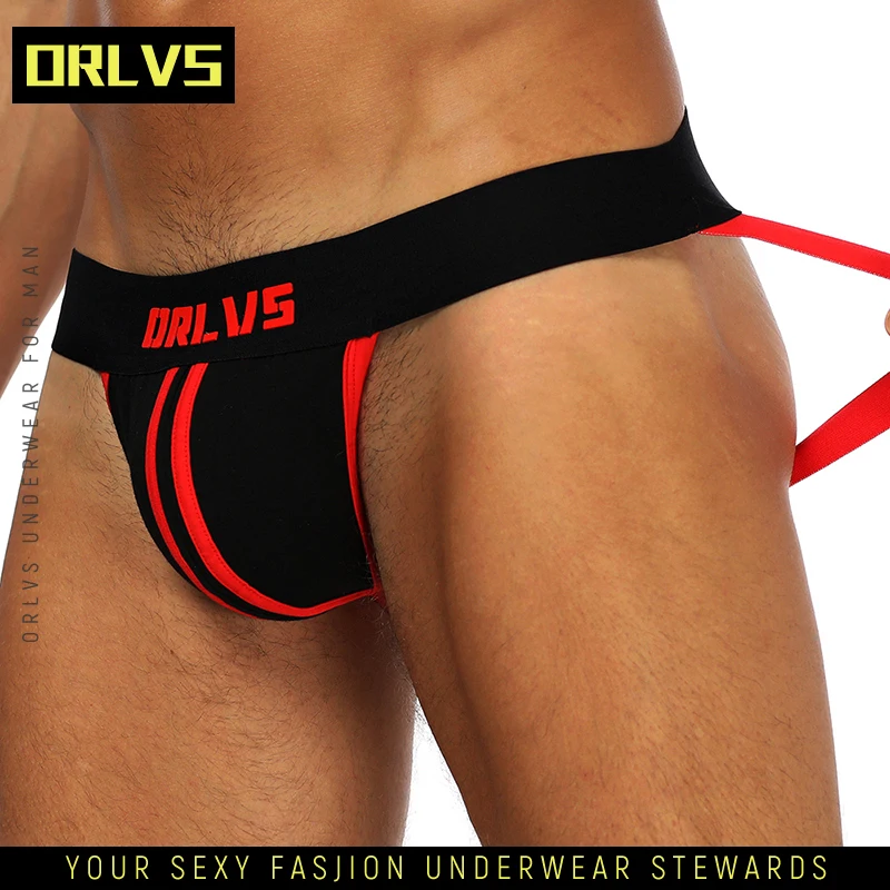 ORLVS Men Jockstrap Cotton Sexy Men Underwear Cueca Gay Panties G-String & Thongs Men Tanga Jocks OR166
ORLVS Men Jockstrap Cotton Sexy Men Underwear Cueca Gay Panties G-String & Thongs Men Tanga Jocks OR166