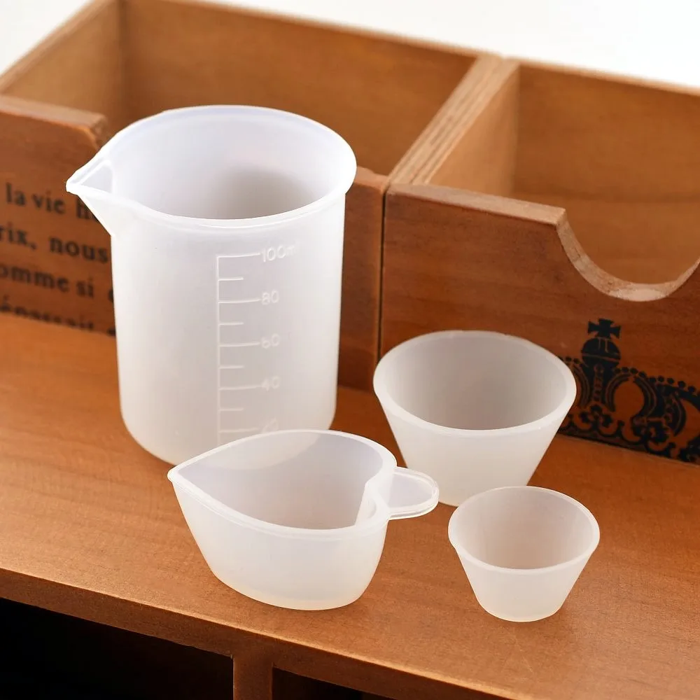SNASAN 1X Silicone measuring cup Split cup Resin Silicone Mould handmade DIY Jewelry Making tool epoxy resin cup 100ML
SNASAN 1X Silicone measuring cup Split cup Resin Silicone Mould handmade DIY Jewelry Making tool epoxy resin cup 100ML