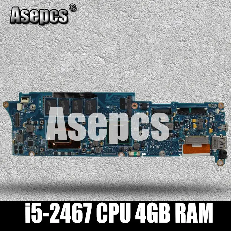 Asepcs UX21E с i5 2467 CPU 4 Гб RAM материнская плата REV3.1 для For Asus UX21 ноутбука USB 3 0 100%