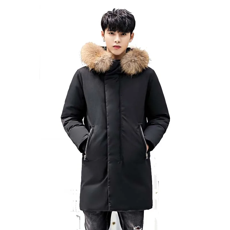 Men's Brand Long Down Jacket 2018 Winter New Hooded Thickening Warm White Duck Down Coat Plus Size 3XL
Men's Brand Long Down Jacket 2018 Winter New Hooded Thickening Warm White Duck Down Coat Plus Size 3XL