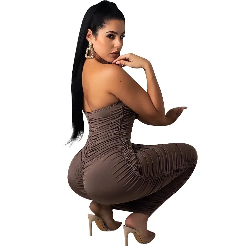 Adogirl Elegant Pleated Silk Skinny Long Dress Women Sexy Off Shoulder Strapless Solid Bodycon Summer Dress Evening Party Dress
Adogirl Elegant Pleated Silk Skinny Long Dress Women Sexy Off Shoulder Strapless Solid Bodycon Summer Dress Evening Party Dress