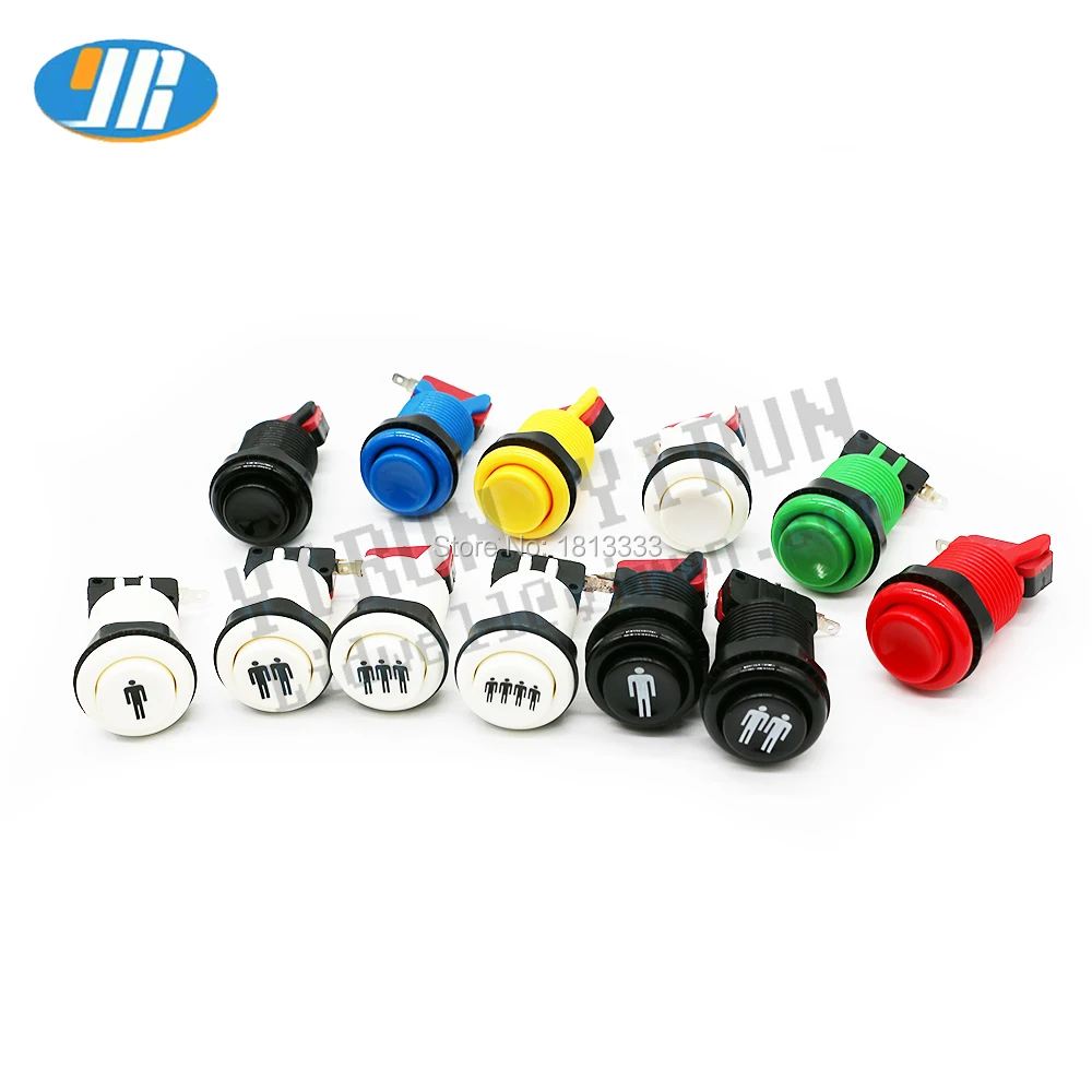 Arcade Push Button Durable Multicade MAME Jamma Game American Push Button short Switch Mult-color
Arcade Push Button Durable Multicade MAME Jamma Game American Push Button short Switch Mult-color