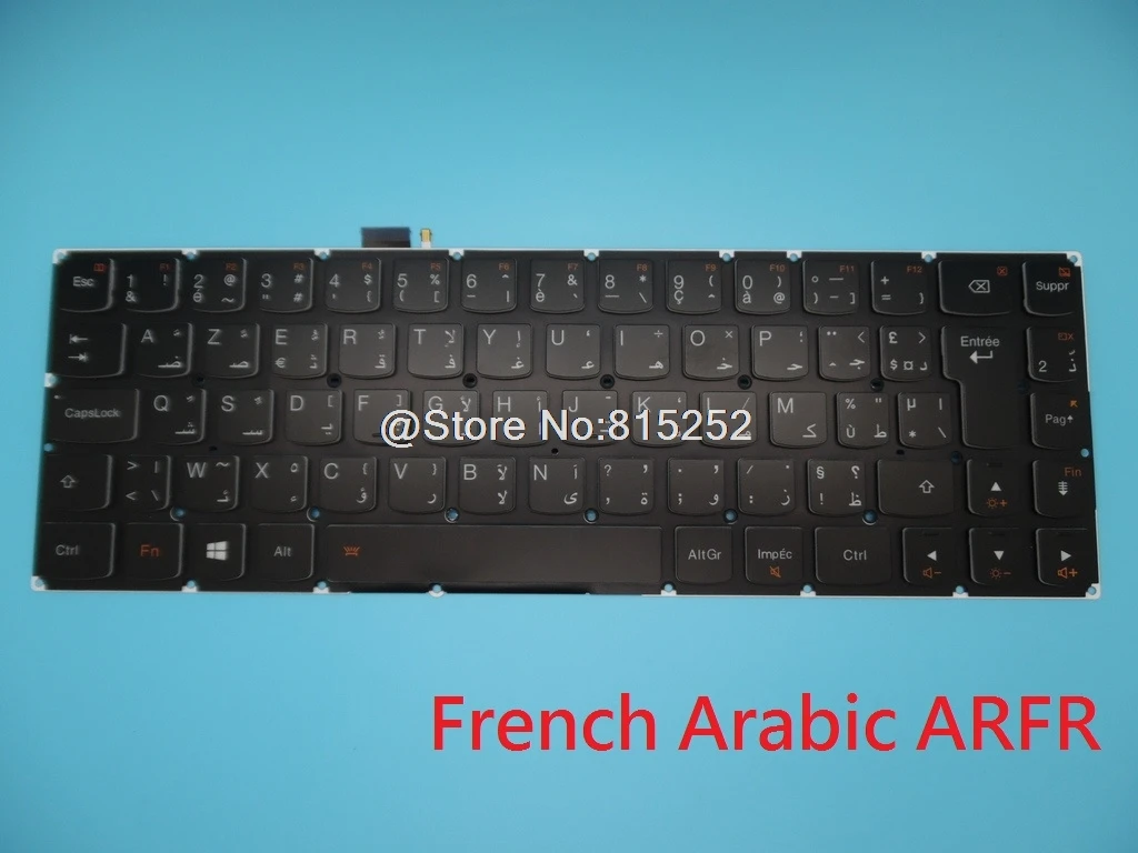 Клавиатура для ноутбука Lenovo YOGA 3 PRO 13 1370 ARFR Франция FR Германия GR Россия RU иврит HB
