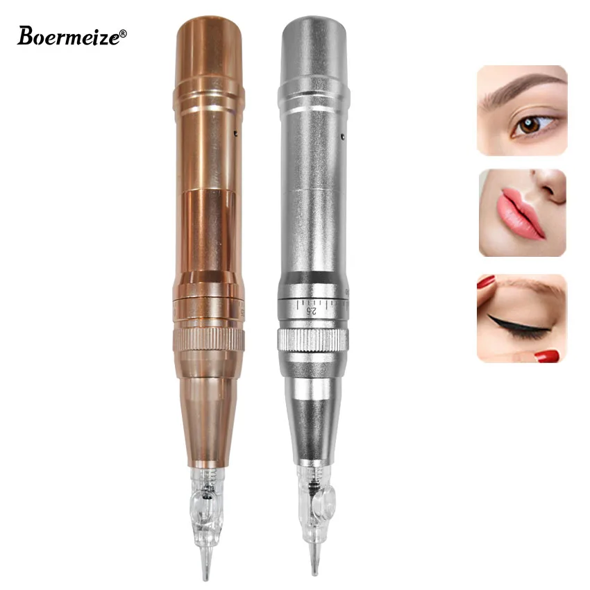 Permanent Makeup Rotary Machine Tattoo Cartridge Needle Easy Click Tattoo Pen Rotary Dermografo Profissional for Eyebrow Lips
Permanent Makeup Rotary Machine Tattoo Cartridge Needle Easy Click Tattoo Pen Rotary Dermografo Profissional for Eyebrow Lips