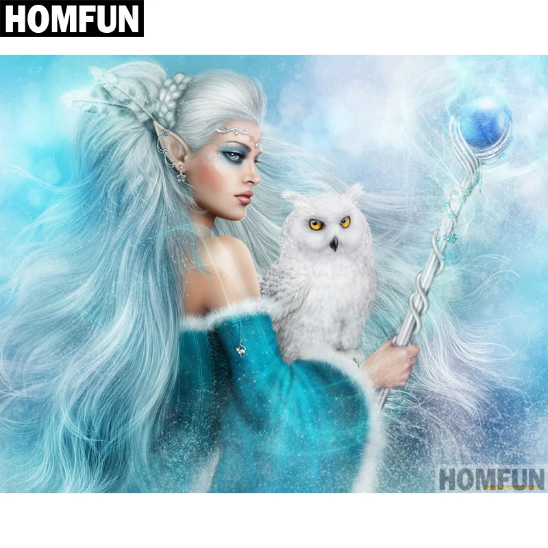 HOMFUN Full Square/Round Drill 5D DIY Diamond Painting "Fairies and owls" 3D Embroidery Cross Stitch 5D Decor Gift A00566
HOMFUN Full Square/Round Drill 5D DIY Diamond Painting "Fairies and owls" 3D Embroidery Cross Stitch 5D Decor Gift A00566