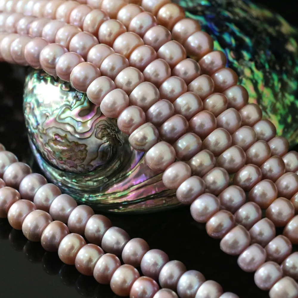 Classic 9-10mm freshwater purple natural pearl button abacus beads hot sale factory price wholesale jewelry making 15inch B1383
Classic 9-10mm freshwater purple natural pearl button abacus beads hot sale factory price wholesale jewelry making 15inch B1383