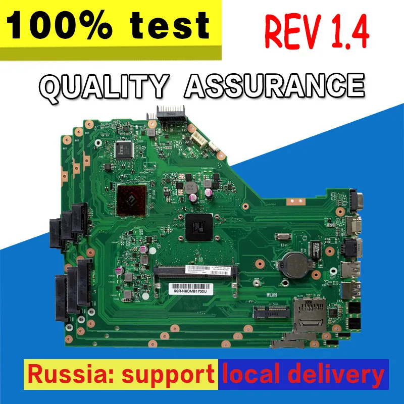 Материнская плата X55U REV 1,4 для For Asus X55U A55U материнская плата для ноутбука X55U материнская плата X55U тест на материнскую плату 100% ОК
Материнская плата X55U REV 1,4 для For Asus X55U A55U материнская плата для ноутбука X55U материнская плата X55U тест на материнскую плату 100% ОК