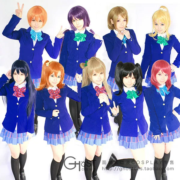 Lovelive косплей Женский костюм аниме Полный комплект униформы love live одежда 4 в 1 пальто + Блузка + юбка + галстук-бабочка
Lovelive косплей Женский костюм аниме Полный комплект униформы love live одежда 4 в 1 пальто + Блузка + юбка + галстук-бабочка