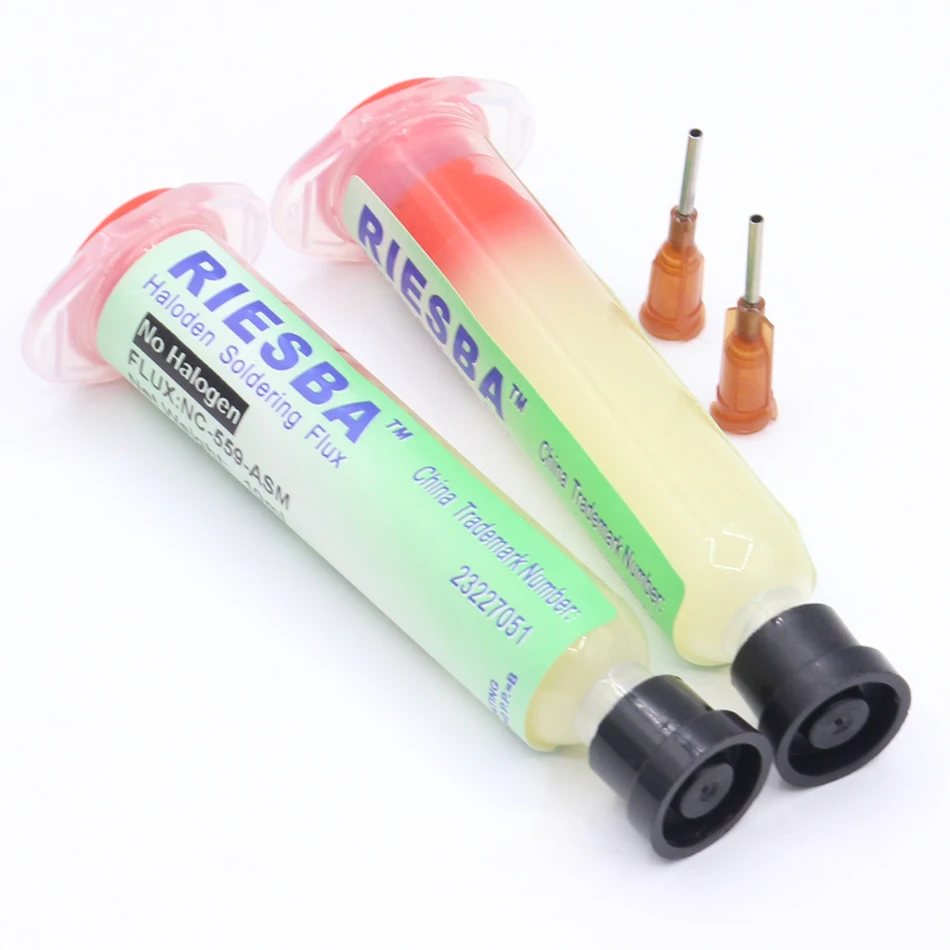 2pcs/lot RIESBA Imported from the United States help solder paste solder paste flux NC-559-UV oil cylinder welding
2pcs/lot RIESBA Imported from the United States help solder paste solder paste flux NC-559-UV oil cylinder welding